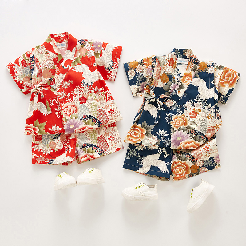 Summer Clothing Baby Girl - Yaz Çocuk Yukata Giyim Kız Erkek