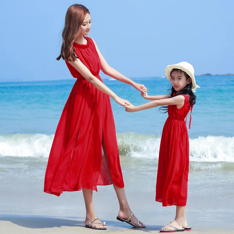 Anne ve Kız Bebek Tatil Görünü - Summer Clothing Baby Girl incelemesi ve fiyatı