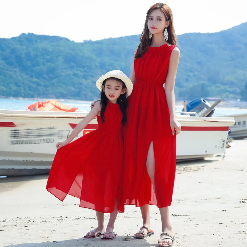 Anne ve Kız Bebek Tatil Görünü - Summer Clothing Baby Girl incelemesi ve fiyatı
