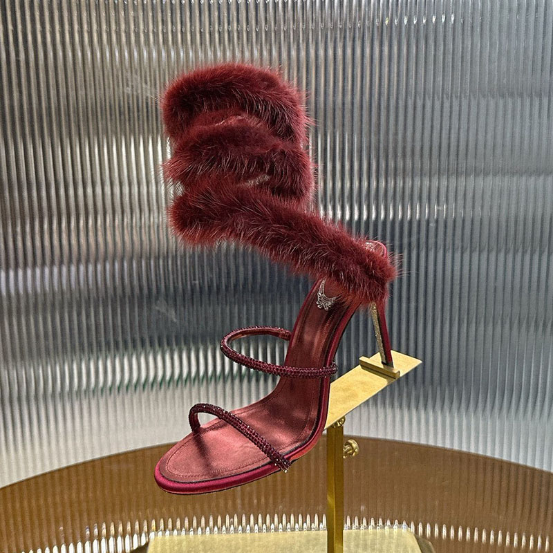 Sandalet Kadın Kürk Dekor Yıla - Summer Clothing Stores incelemesi ve fiyatı