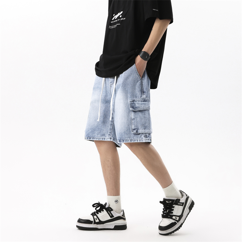 Yaz erkek Kot Şort Retro Moda  - Summer Clothing Brands incelemesi ve fiyatı